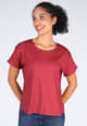 T-Shirt Betzi ethno - red