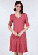 Kleid Varinalia  - rubin