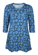 Tunika Kareena poppy - indigo