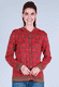 Strickjacke Freya bouquet - purple
