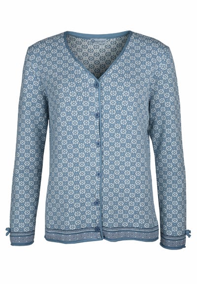 Strickjacke Christa Daisy - swedish blue