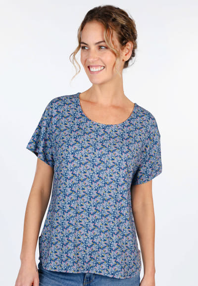 T-Shirt Betzi Dahlia  - ink