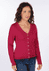 Strickjacke Amily  - cerise