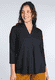3/4-Arm-Shirt Lilitha - black
