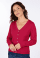 Strickjacke Amily  - cerise