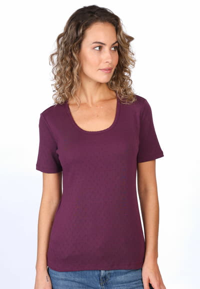T-Shirt Maren - plum