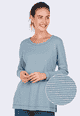 Langarmshirt Lonnja  - swedish blue