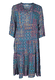 Kleid Sannab oriental - indigo