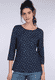Langarmshirt Mabel berries - navy