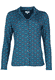 Bluse Celeste retro flower - navy