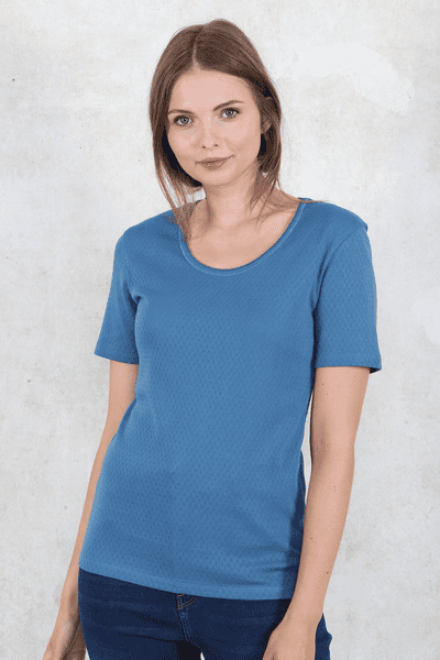 T-Shirt Maren - azure