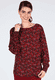 Bluse Shelby  - dark grape