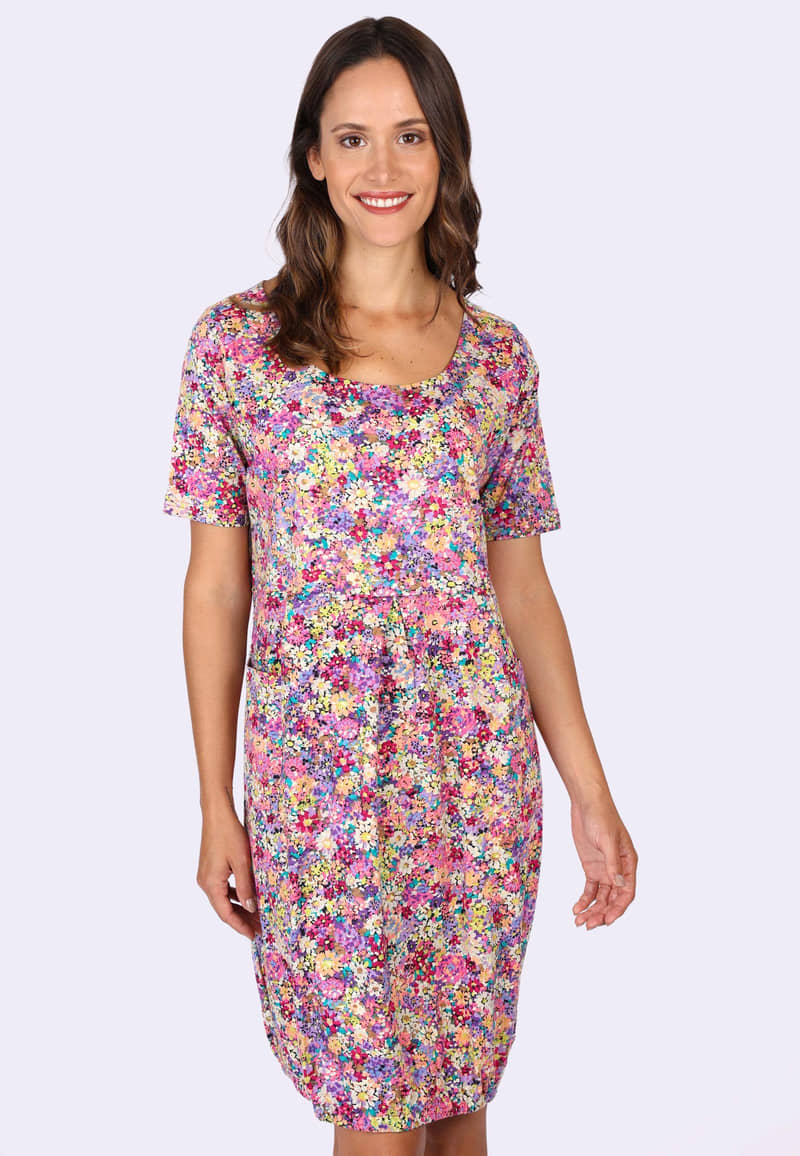 Kleid Metaria  - cerise