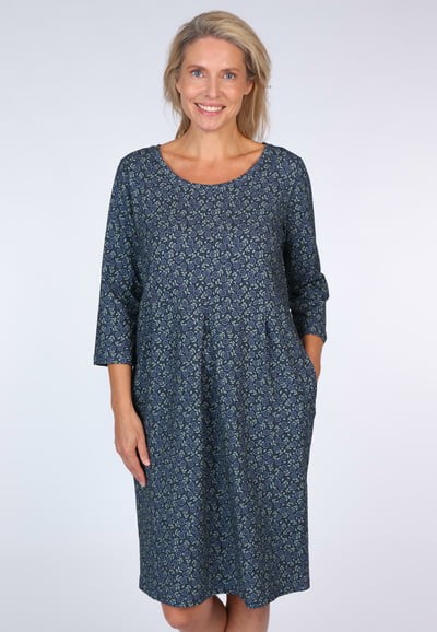 Kleid Jola mille tournesols - navy