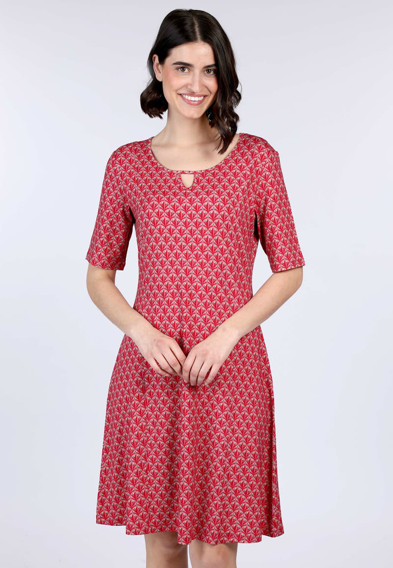 Kleid Varinalia - rubin