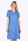 Kleid Iveta fantastique  - cornflower