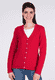 Strickjacke Beris - cerise