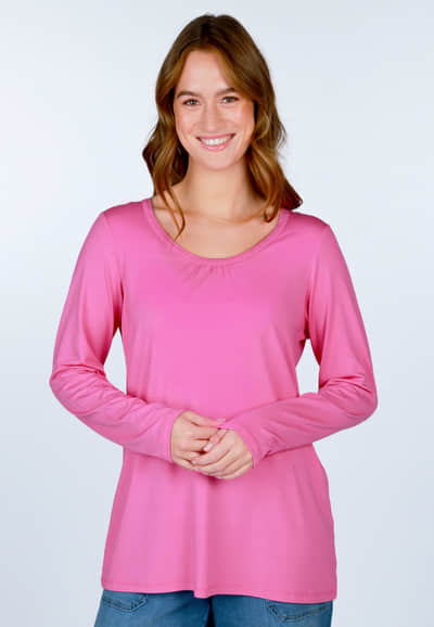 Langarmshirt Belinga - tulip