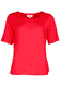 T-Shirt Constantina solid - poppy