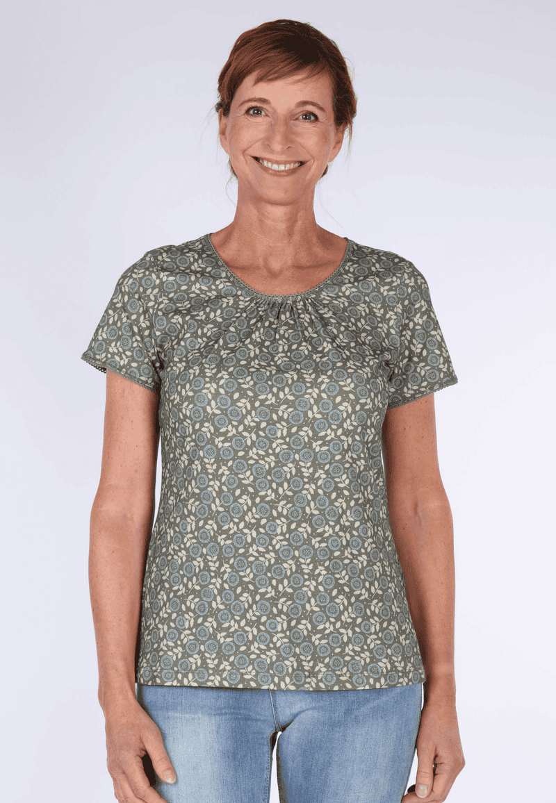 T-Shirt Camille - olive