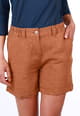 Leinenshorts Feliene - cappuchino