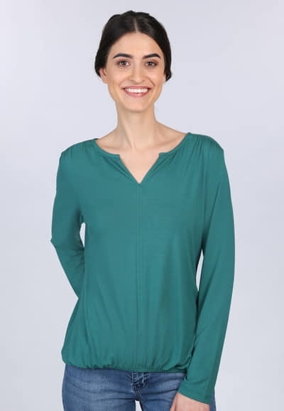 Langarmshirt Pauluna  - bottle green