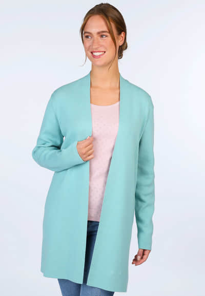 Strickjacke Tschima - turquoise