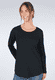 Langarmshirt Nore - black