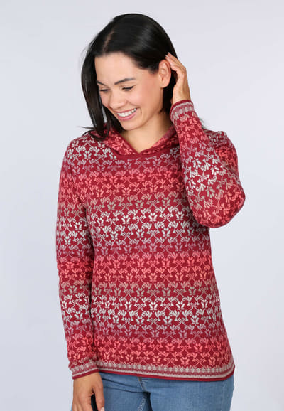 Strickpullover Minnie shades  - rubin