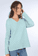 Strickpullover Elly  - turquoise