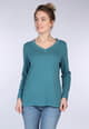 Langarmshirt Synni - deep ocean