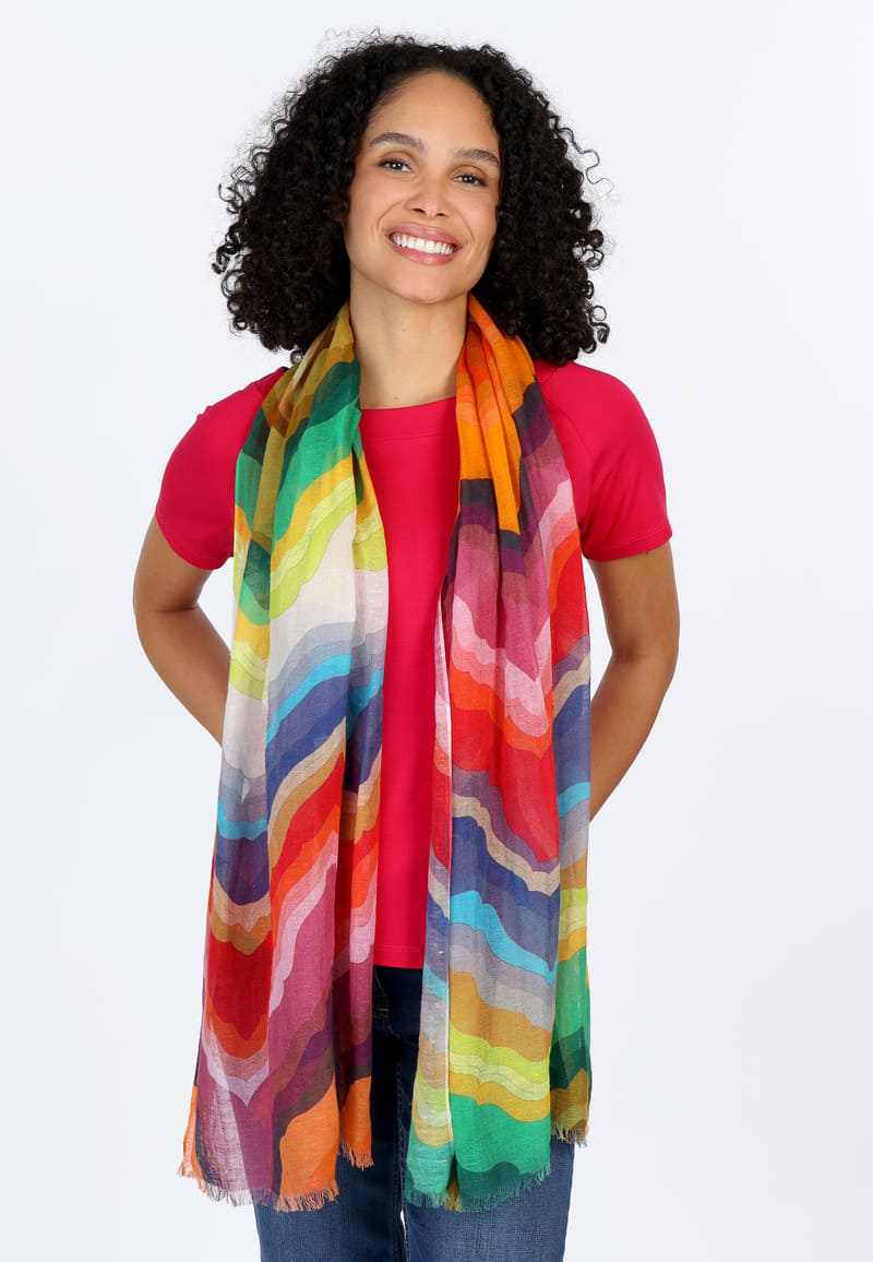 Tuch Rainja - multicolour