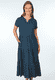 Kleid Moina solid - navy