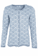 Strickjacke Renee flower rain  - ivory
