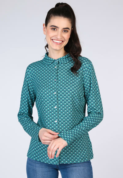 Bluse Eltje  - lake