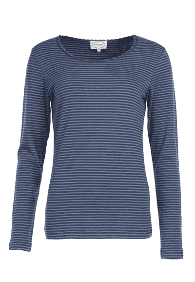 Langarmshirt Sandra - navy