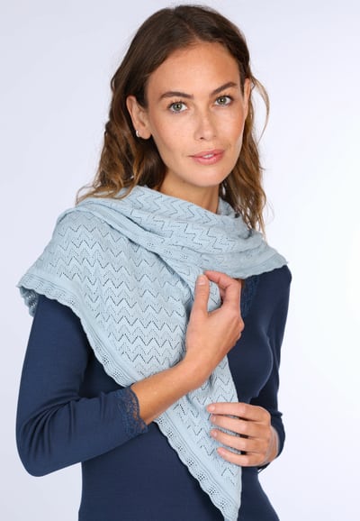 Dreiecktuch Lisa - light blue