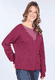 Strickjacke Jule  - red wine