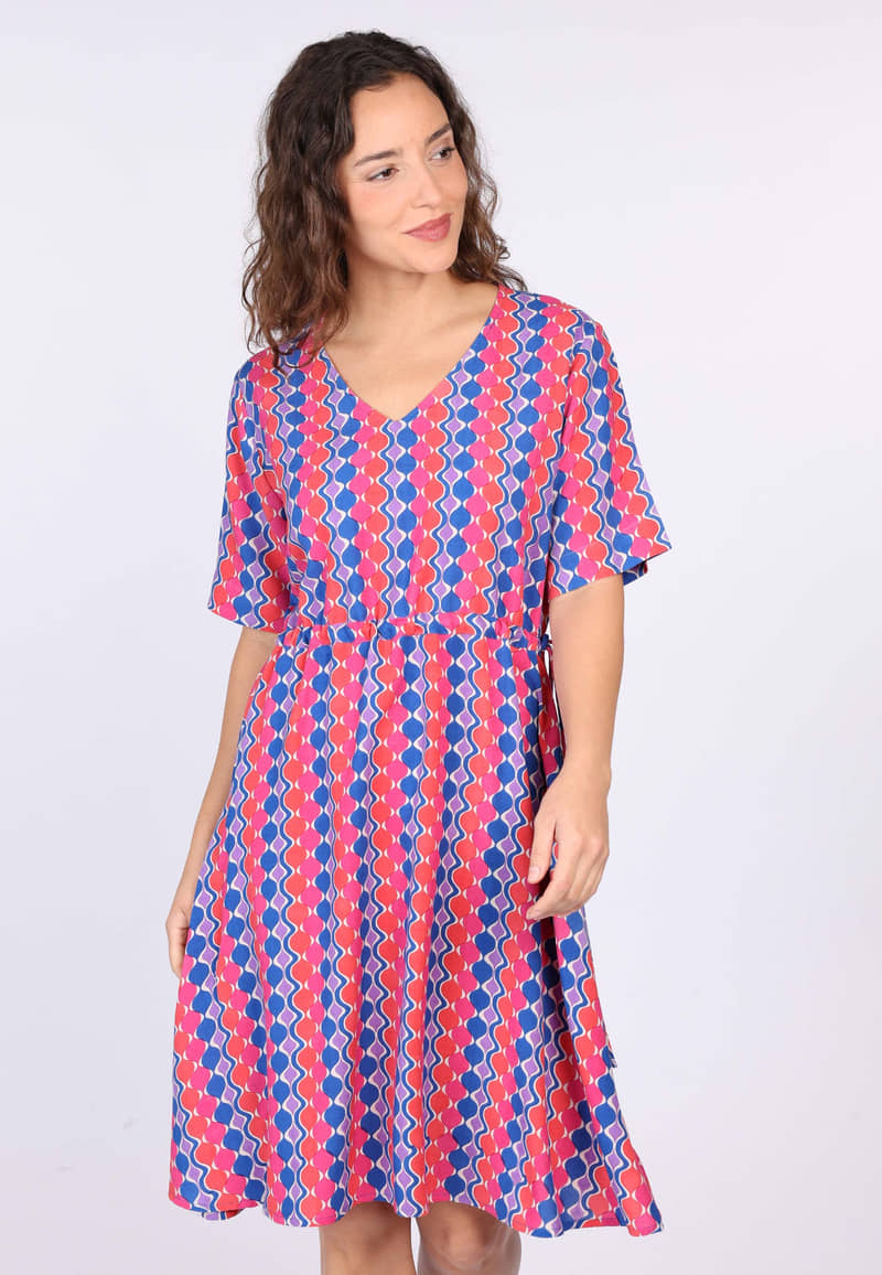 Kleid Audreya - rouge