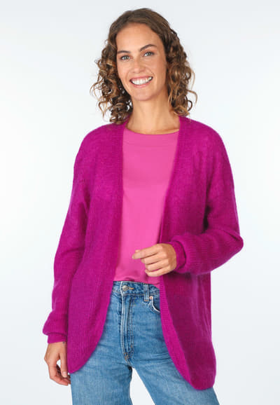 Strickjacke Lova - raspberry