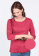 3/4-Arm-Shirt Pippita  - rubin