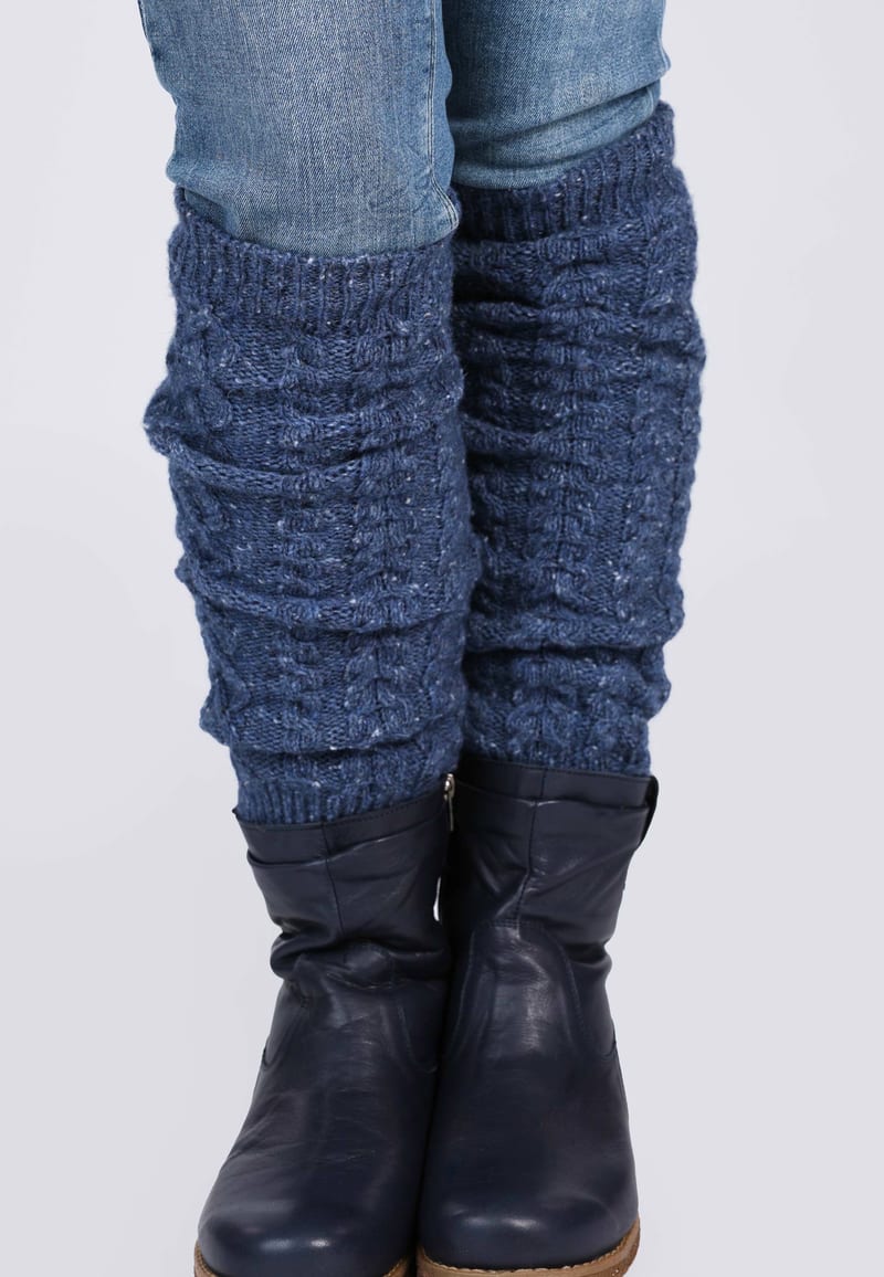 Beinstulpe Lati solid - navy