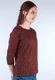 3/4-Armshirt Zoa geo flower - dark grape