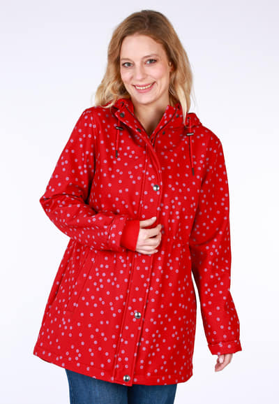 Softshelljacke  Eika - rubin
