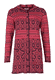 Strickmantel Karlie royal - plum
