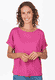 T-Shirt Vroni solid - raspberry