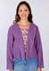 Strickjacke Maritta  - iris