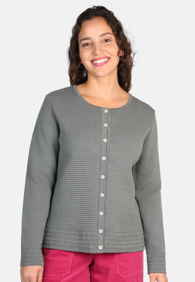 Strickjacke Dörte - grey