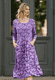 Kleid Sanessa spring rose  - amethyst