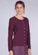 Strickjacke Lele - plum
